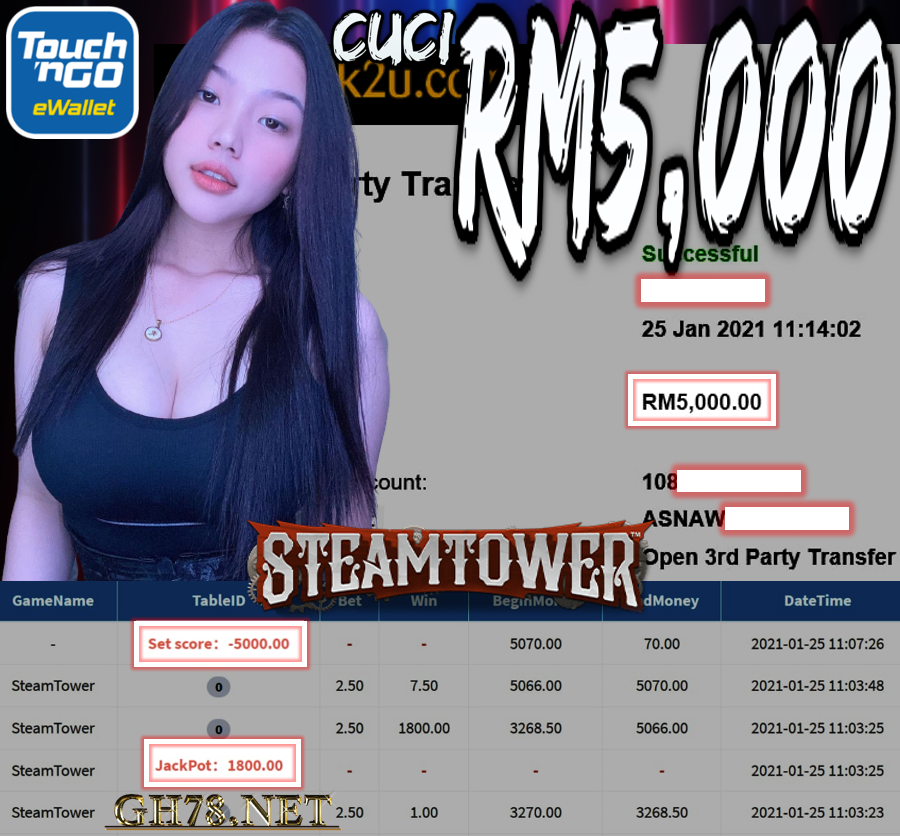 MEMBER MAIN PUSSY888 CUCI RM5,000 !!!